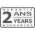 2 jaar garantie (TIN, Workline, Essential)